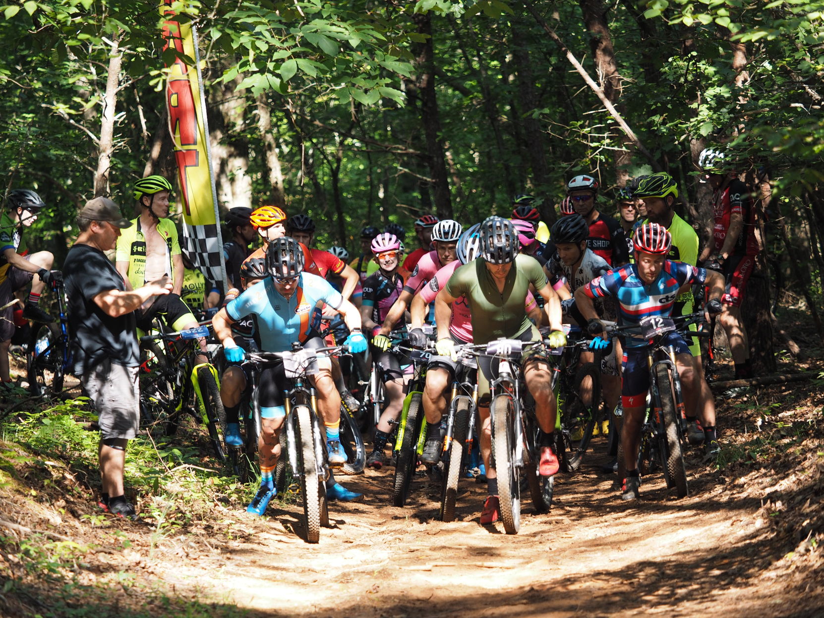 Sledgehammer mountain bike races